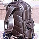 Order Men's leather backpack ' EL». CRAZY RHYTHM bags (TP handmade). Livemaster. . Men\\\'s backpack Фото №3