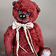 Заказать Маленький тедди мишка с голубыми глазами. Teddy by Olga Prokudina. Ярмарка Мастеров. . Мишки Тедди Фото №3