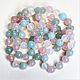 Necklace, beads: rose quartz, jadeite. Vintage necklace. Lesica. Online shopping on My Livemaster.  Фото №2