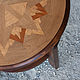 Журнальный стол из массива дерева с мозаикой маркетри. Столы. KMastihin. Интернет-магазин Ярмарка Мастеров.  Фото №2