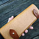 Leather case for ramrod and accessories, mod. Dollaro. Gifts for hunters and fishers. Labour. My Livemaster. Фото №6