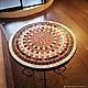 Coffee table with mosaic D-60cm. Tables. Marjana. My Livemaster. Фото №5