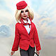 Order Portrait doll: doll custom. Author doll stewardess. SarychevaDolls. Livemaster. . Portrait Doll Фото №3