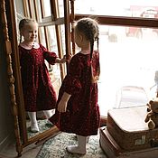 Одежда детская handmade. Livemaster - original item Children`s flannel dress 