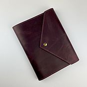 Канцелярские товары handmade. Livemaster - original item Notebook envelope made of genuine leather. Handmade.