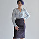 Falda de lana de chanel. Skirts. Skirt Priority (yubkizakaz). Интернет-магазин Ярмарка Мастеров.  Фото №2