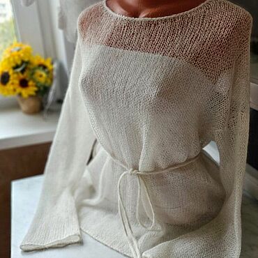 Одежда ручной работы. Ярмарка Мастеров - ручная работа Джемпер паутинка. Handmade.