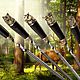 Skewers 'Beasts' with eyes head from shifters green handles. Skewers. The Gift Oasis. My Livemaster. Фото №11