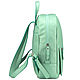 Leather backpack 'Jessica' (mint). Backpacks. Russian leather Guild. Online shopping on My Livemaster.  Фото №2