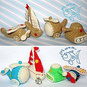 Материалы для творчества handmade. Livemaster - original item MK on knitting Mini-Armada. Handmade.