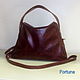Leather bag ' Trapezoid', Classic Bag, St. Petersburg,  Фото №1