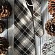 Stylish classic brown plaid tie, Ties, Moscow,  Фото №1