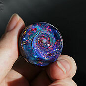 Фен-шуй и эзотерика handmade. Livemaster - original item Glass ball Space energy. Mini. Meditation Universe Cosmos Marble. Handmade.