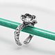 Кольцо «Полная чаша» в серебре. Кольца. Mintina Jewelry. Ярмарка Мастеров.  Фото №4