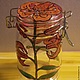 Баночка для кухни
Тигровые лилии
Объем: 350 мл
Роспись по стеклу
Художник Катя Макарова