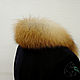 Fur detachable collar boa fur red Fox. Collars. Mishan (mishan). Online shopping on My Livemaster.  Фото №2
