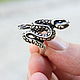 Men's-women's Snake Ring made of 925 silver (VIDEO) HB0021, Rings, Yerevan,  Фото №1