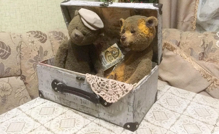 Мишки в чемодане