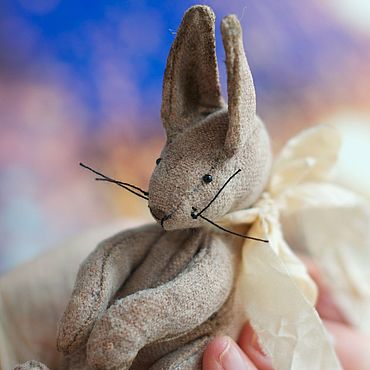 Поделка заяц из ткани своими руками - 89 фото
