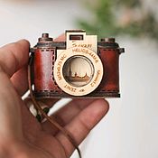 Сувениры и подарки handmade. Livemaster - original item Necklace, Zenith camera decoration with secret. SD card case.. Handmade.