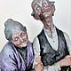 Statuette Happy couple Capodimonte G. Cappe 1959. Vintage statuettes. Lesica. Online shopping on My Livemaster.  Фото №2