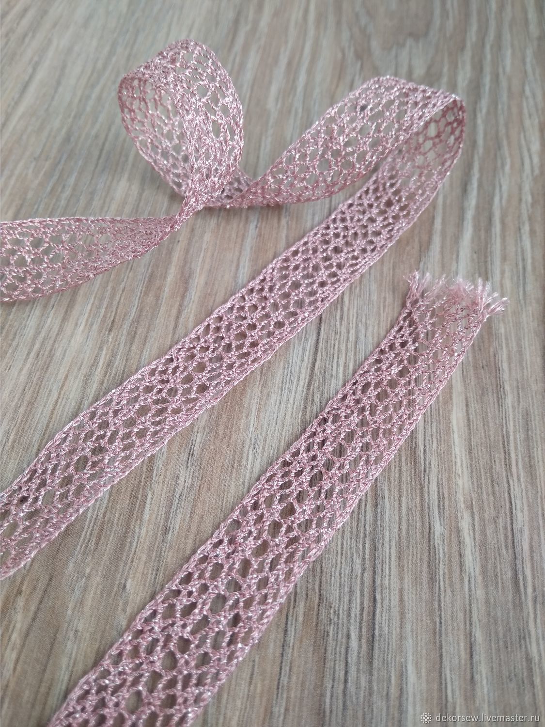 Тесьма вязаная - сетка с люрексом в интернет-магазине на Ярмарке ...