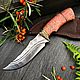 The handmade damascus steel knife «East», Knives, Moscow,  Фото №1