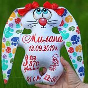 Для дома и интерьера handmade. Livemaster - original item Bunny with a metric of Voronezh. Handmade.
