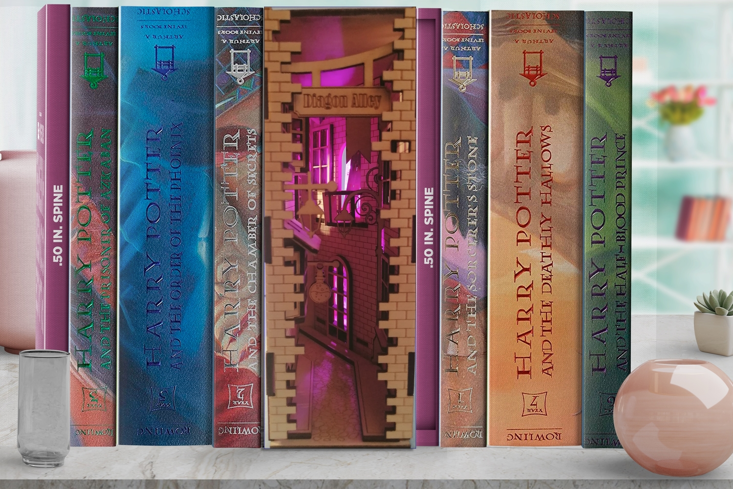 Book Nook Гарри Поттер