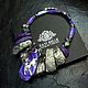 Necklace made of natural stones ' Walpurgis Night'. Necklace. Handiwork decorations. Online shopping on My Livemaster.  Фото №2