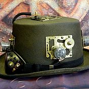 Субкультуры handmade. Livemaster - original item Goggle Steampunk Top Hat 