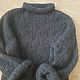 Заказать Свитер-оверсайз. Knitted by Elena. Ярмарка Мастеров. . Свитеры Фото №3