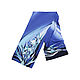 Батик Шелковый шарф Ирисы 175х36 см синий, Шарфы, Москва,  Фото №1