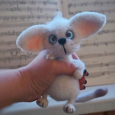 Куклы и игрушки ручной работы. Ярмарка Мастеров - ручная работа Интерьерная игрушка Фенек. Handmade.