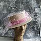 Boater hat 'Diana' with a veil. Hats1. Felt Hats Shop. My Livemaster. Фото №5
