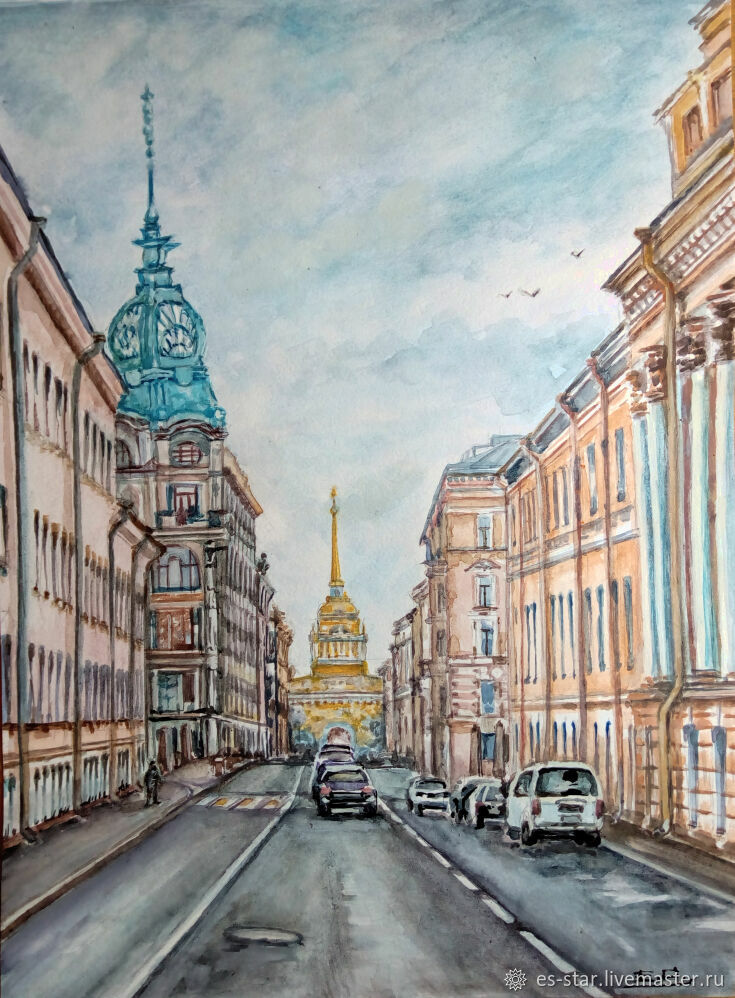  Санкт -Петербург.Гороховая улица, Картины, Великие Луки,  Фото №1