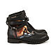 Half-boots with straps ' Fox And butterfly'. Boots. Pelle Volare. Online shopping on My Livemaster.  Фото №2