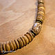 Beads with South American walnut 'Atacama'. Necklace. BijouSiberia. My Livemaster. Фото №5