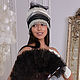 Turban hat hijab of white silk with fatin beads. Turban. TURBAN SVS. My Livemaster. Фото №4