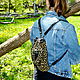 Backpack genuine leather. Backpack with a skull. Small backpack, Backpacks, Moscow,  Фото №1