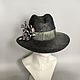 Fedor's hat is a black straw, Hats1, Moscow,  Фото №1