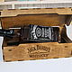Подарочный бокс для виски Jack Daniels 0,7 л, Подарочные боксы, Новокузнецк,  Фото №1