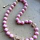  "Ягодное суфле" из пластика и стекла. Бусы. Jewelry_Elize Украшения от Елизаветы (UkrasheniyaLise). Ярмарка Мастеров.  Фото №4