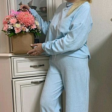 Одежда женская ручной работы. Ярмарка Мастеров - ручная работа Костюм домашний ,, Махровая нежность "Пошив одежды на заказ. Handmade.