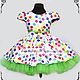 Baby dress 'dandies,' Art.-086. Childrens Dress. ModSister/ modsisters. Интернет-магазин Ярмарка Мастеров.  Фото №2