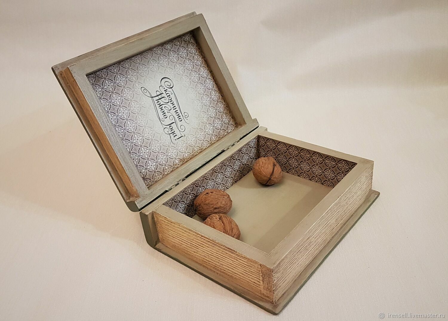 Шкатулка "Волшебная книга" купить в интернет-магазине Ярмарка Мастеров ...