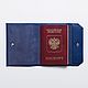 Cubierta de pasaporte de cuero. Cover. Leather Collection. Ярмарка Мастеров.  Фото №6