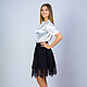 Skirt, skirt with French lace 2, elegant skirt, MIDI skirt. Skirts. Elvira24. Online shopping on My Livemaster.  Фото №2