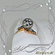 Ring 'Diamond BALL' gold 585, diamonds, sapphires. VIDEO. Rings. MaksimJewelryStudio. My Livemaster. Фото №5