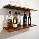 Wall shelves made of natural wood with hidden mounting, Shelves, Chelyabinsk,  Фото №1